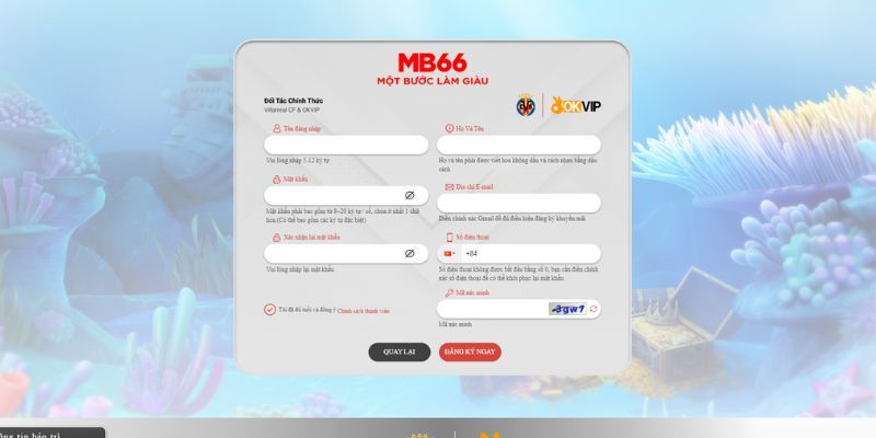 Đăng Ký MB66 - Tham Gia Nhận Ngay Ưu Đãi Cực Khủng