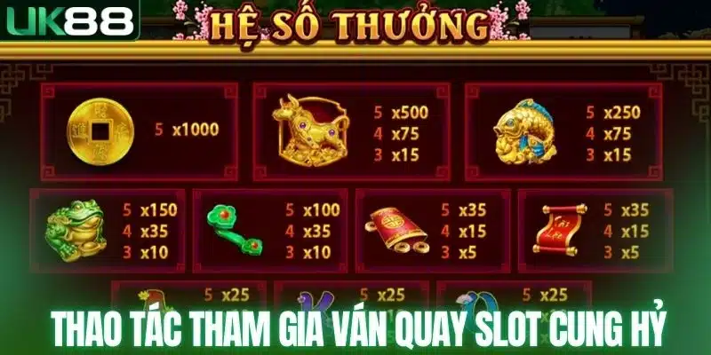 Nổ Hũ Cung Hỷ Phát Tài - Quay Thưởng Lợi Nhuận Khủng