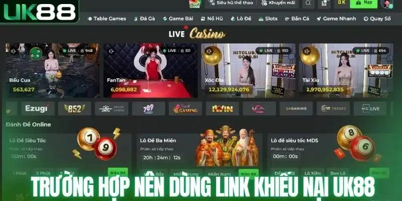 Link Khiếu Nại UK88 - Hướng Dẫn Cách Phản Hồi Nhanh Nhất